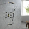 10 Inch Wall Mounted Complete Shower Faucet