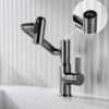 1080 Rotating Splash Filter Robotic Arm Faucet
