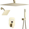 12 8 Inch Square Rainfall Shower Combo
