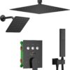 12 Ceiling Mounted Rainfall Shower Head 8