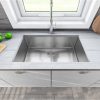 18 Gauge 32inch Undermount Handmade Sink Single Bowl 304 Stainless Steel Kitchen Sink 18 Gauge 32inch Undermount Handmade Sink Single 18 Gauge 32inch Undermount Handmade Sink Single