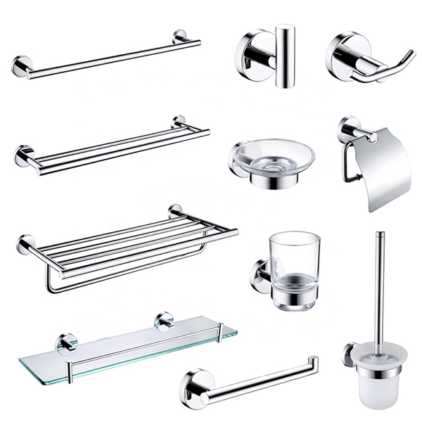 Stainless Steel Bathroom Accessories Set