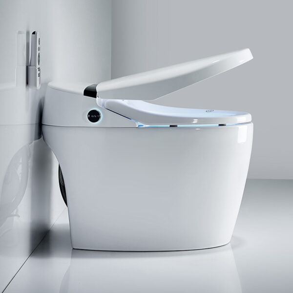 ⁦China Smart Toilets Manufacturer Wholesale Cheap Price Bathroom Automatic Sensor Flushing Electric Intelligent Toilets⁩ - الصورة ⁦5⁩