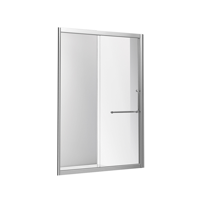 No Plastic Parts frameless shower room enclosure double sliding customize tempered glass bath bypass shower door