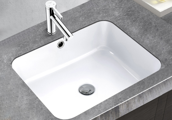 bathroom Basin under counter mounted ceramic bathroom sink vanity wash basin Retangular porcelain bathroom hand wash basin