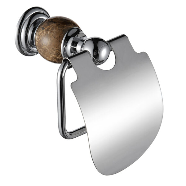 China Manufacturer Stainless Steel Bathroom Accessories Set Towel Rack Chrome Plated Round Brass Robe Hook - Imagen 8