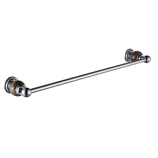 China Manufacturer Stainless Steel Bathroom Accessories Set Towel Rack Chrome Plated Round Brass Robe Hook - Imagen 10