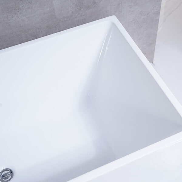 Modern cupc certificate acrylic free standing bathtub cheap bathroom freestanding soaking customize size  acrylic bathtubs – Bild 6
