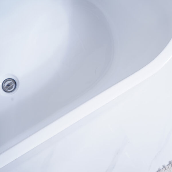 Modern cupc certificate acrylic free standing bathtub cheap bathroom freestanding soaking customize size  acrylic bathtubs – Bild 7