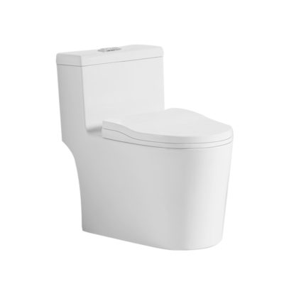 Modern Luxury Siphonic One Piece Toilet Ceramic Wc Bathroom Sanitary ...