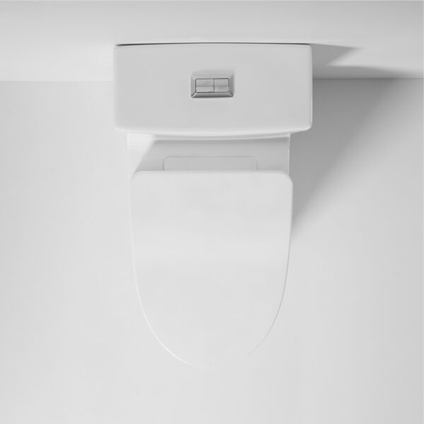 Modern Luxury Siphonic One Piece Toilet Ceramic Wc  Bathroom Sanitary Ware Toilet Bowl - Imej 4