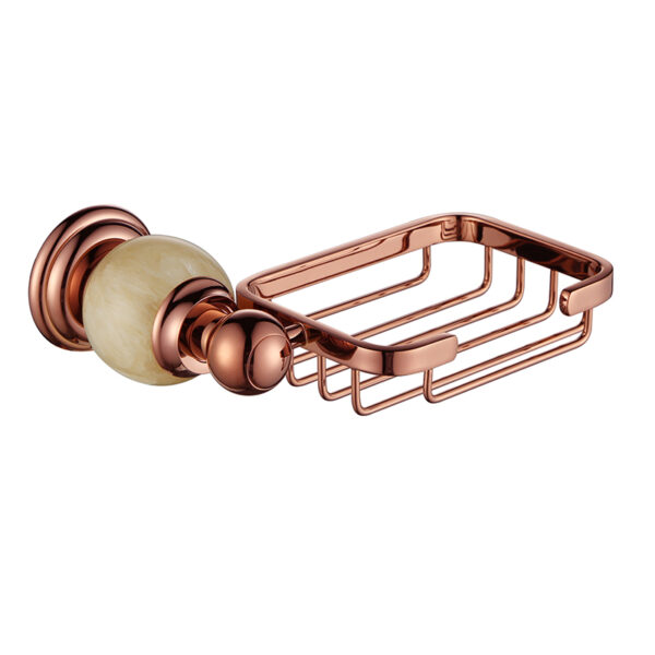 Bathroom accessories stainless steel soap dish soap holder bathroom soap dish basket - Imej 3