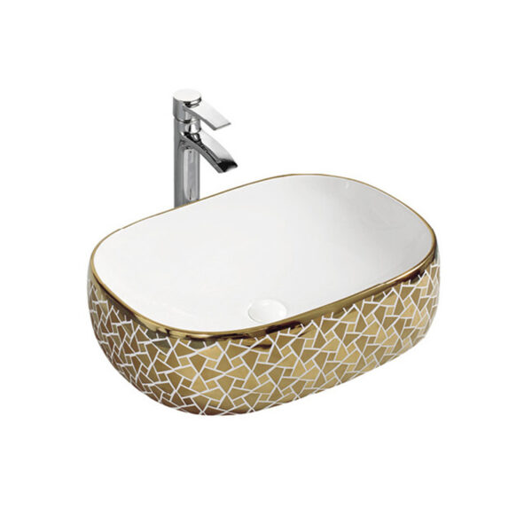 Factory Outlet Modern Italian Design Art Bathroom Vanity Washing Basin Home Decoration Cheap Art Wash Basin – Image 4