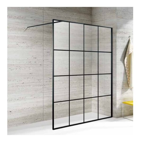 Tempered glass shower door