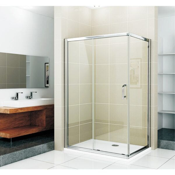 8mm tempered glass sliding door shower enclosure