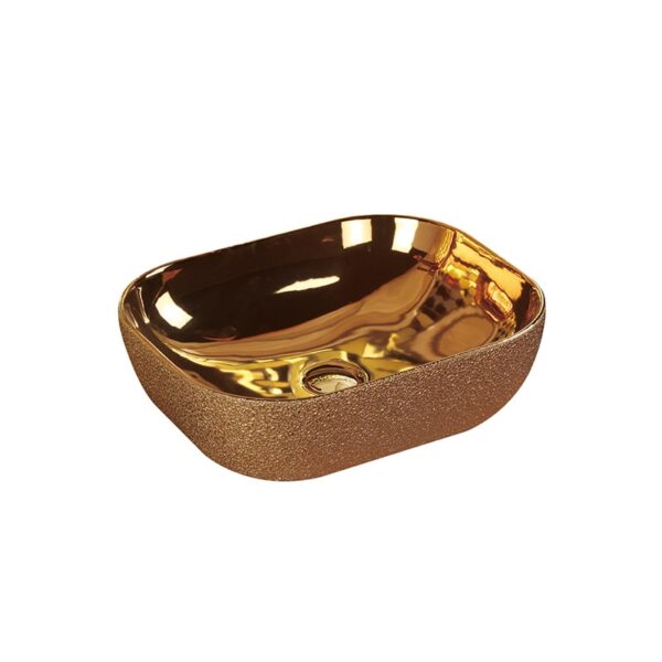 Home Smooth Basin Gold Finish