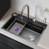 2025 Trendy Design Nano Surface Kitchen Sink with Rainfall Waterfall 2025 Trendy Design Nano Surface Kitchen Sink 2025 Trendy Design Nano Surface Kitchen Sink