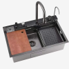 Modern Waterfall Smart Kitchen Sink Handmade Stainless Steel Modern Kitchen Sink 304 Stainless Steel Multifunction Undermount Modern Waterfall.png 800x800 800x800 304 Stainless Steel Multifunction Undermount Modern Waterfall.png 800x800 800x800