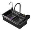 304 Stainless Steel Waterfall Kitchen Sink New.jpg 800x800