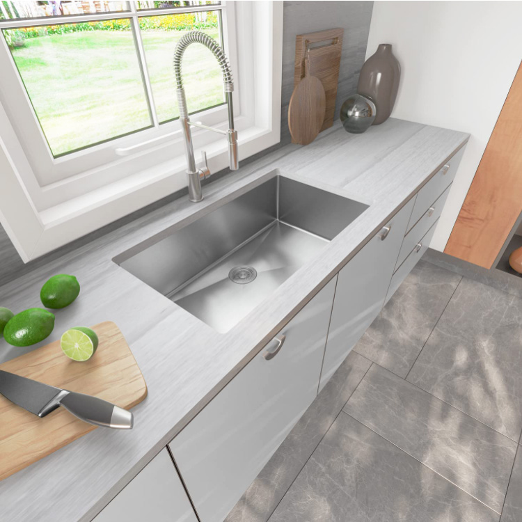 32 Inch Kitchen Sink Stainless Steel Pia Cozinha Single Bowl Undermount Kitchen Sink 32 Inch Kitchen Sink Stainless Steel Pia 32 Inch Kitchen Sink Stainless Steel Pia Cozinha Single Bowl Undermount Kitchen Sink