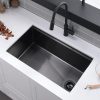 32 Inch Offset Drain Nano Black Undermount.jpg 800x800