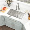 Handmade Undermount Sink Stainless Steel Single Bowl Kitchen Sink 32 X 19 Inch Handmade Undermount Sink 32 X 19 Inch Handmade Undermount Sink
