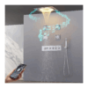 4 Functions Thermostatic Shower System LED Music