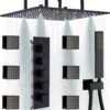 4 Settings Handheld Filter Shower Head Led