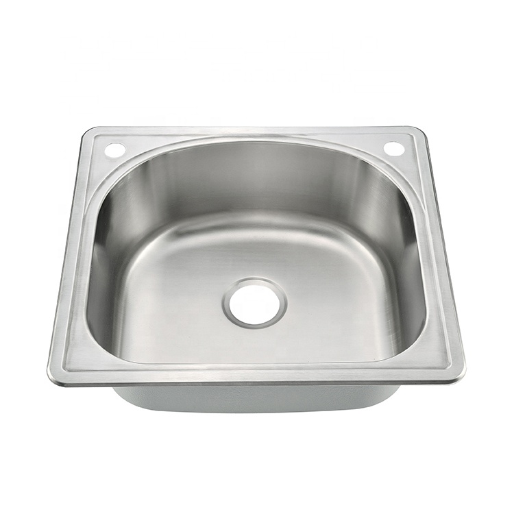 OEM Sink Factory CUPC 25 Inch Topmount Single Bowl 18 Gauge Stainless Steel Kitchen Sink 6356B OEM Sink Factory CUPC 25 Inch OEM Sink Factory CUPC 25 Inch Topmount Single Bowl 18 Gauge Stainless Steel Kitchen Sink