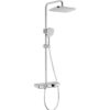 All Copper Thermostatic Shower Head Set Contemporary
