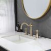 Antique Wash Basin Faucets Brushed Gold Faucets