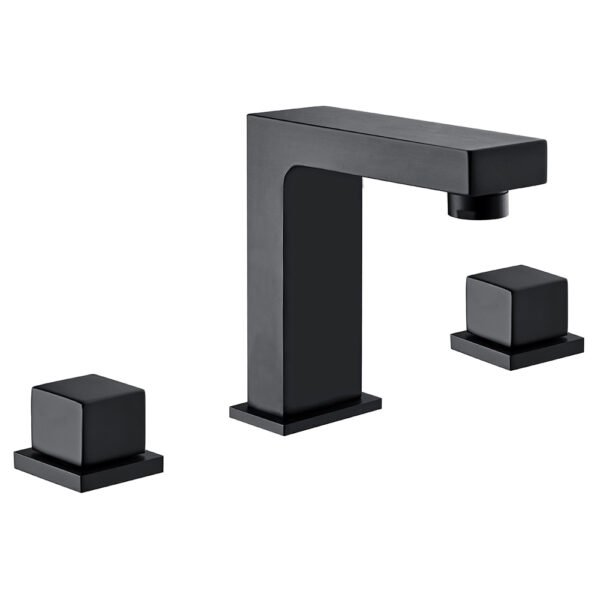 Modern Deck-Mounted Single Hole Chrome Brass Ceramic Cartridge Brass Bathroom Basin Taps