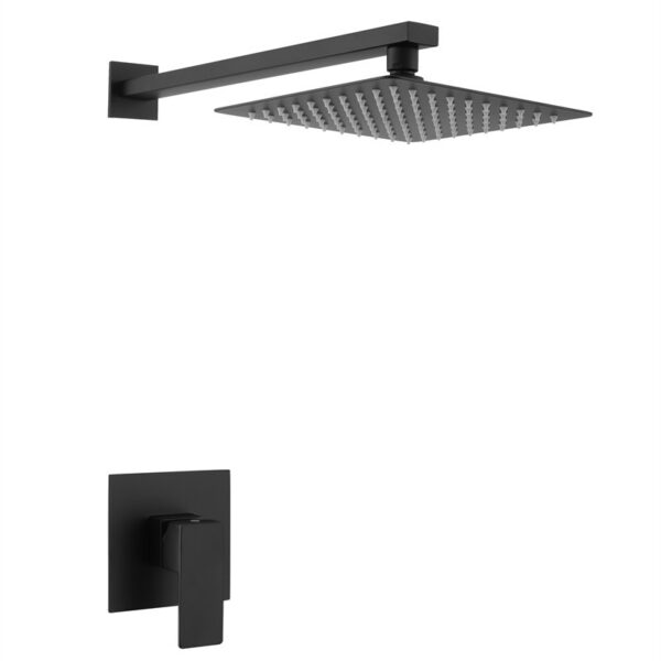 Bathroom Concealed Shower System Rain Wall Mounted Shower Set