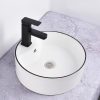 Bathroom Countertop Sinks Glossy White Square Rectangular.jpg 800x800