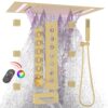 Bathroom LED Full Body Rain Shower System