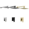 Bathroom Rainfall Shower Mixer Single Handle Shower