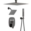 Bathroom Shower Faucet Set Brass Digital Display