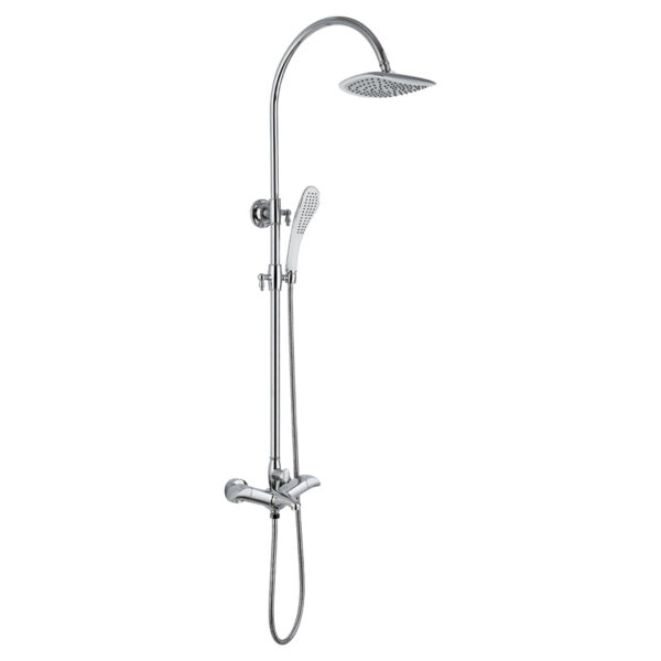 Bathroom Shower System Brass 3 Ways Thermostatic Ceiling Hot and Cold Water Mixer Valve Shower Faucet Set
