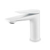 Bathroom White Basin Faucet Bath Mixer Waterfall