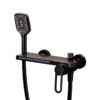 Black Color Shower Head Luxury Wall Mounted