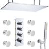 Body Jets Chrome Shower Faucet Set 20x40 1