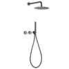 Brass Brushed Gold Rainfall Bathroom Shower System