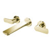 Brush Golden Finished Solid Brass Wall Mounted