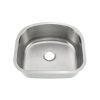 CUPC Undermount Crescent Sink 18 Gauge T-304 Stainless Steel Single D Bowl Kitchen Sink CUPC Undermount Crescent Sink 18 Gauge T CUPC Undermount Crescent Sink 18 Gauge T