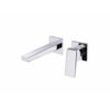 Chrome Brass Wall Mounted In Wall Basin