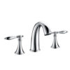 Classic Style Hotel Dual Handles Vanity Brass