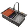 Complete Whole Set Waterfall Kitchen Sink Stainless.jpg 800x800