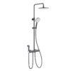 Contemporary 10 Inch Brushed Gun Metal Top