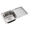 Custom Stainless Steel Sink Modern Rectangular Single