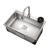 Deluxe Single Bowl Kitchen Sink Stainless Steel.jpg 800x800